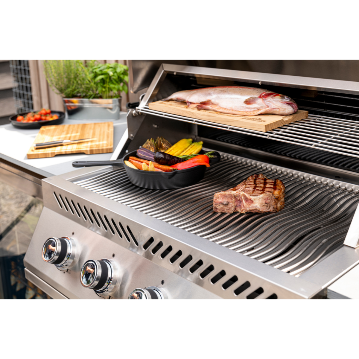 Napoleon 500-Series 32", Einbaugrill