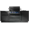 Napoleon Oasis Compact 105, mit BIG32-1 und Einbau SIZZLE ZONE
