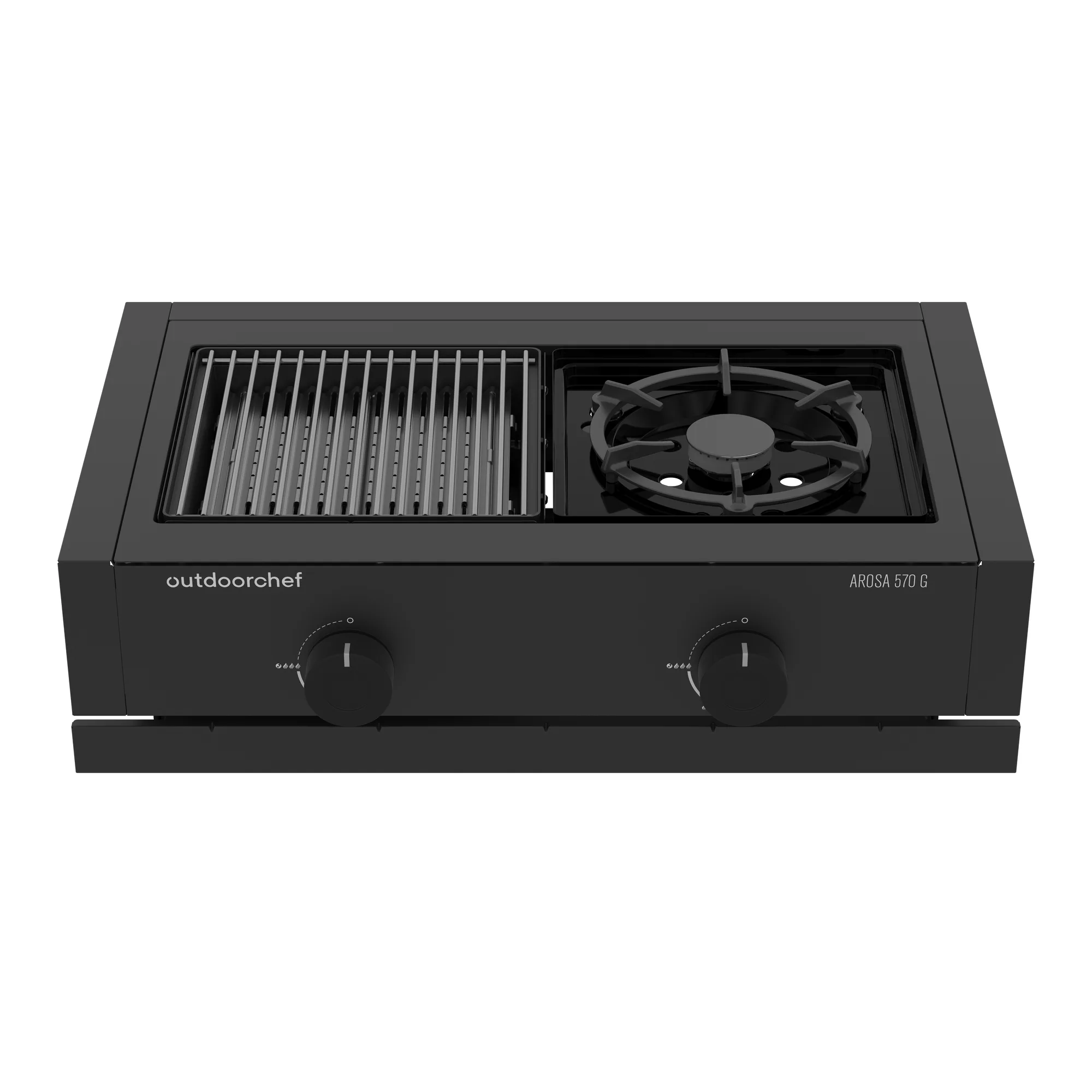 Outdoorchef Einbaugrill Arosa Blazing- und Cookingzone G H