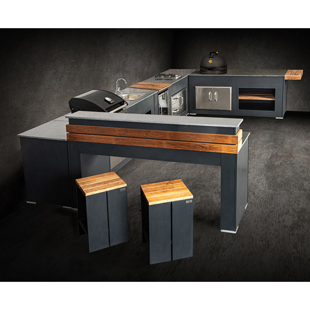 Alternative view of Grillandia Bar Element