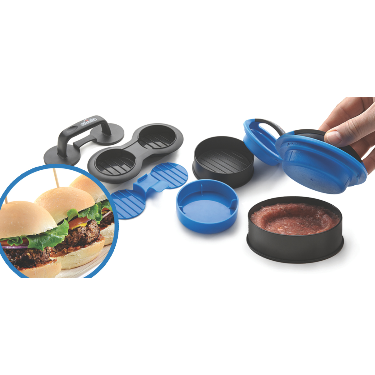 Burgerpresse Set – Bild 3