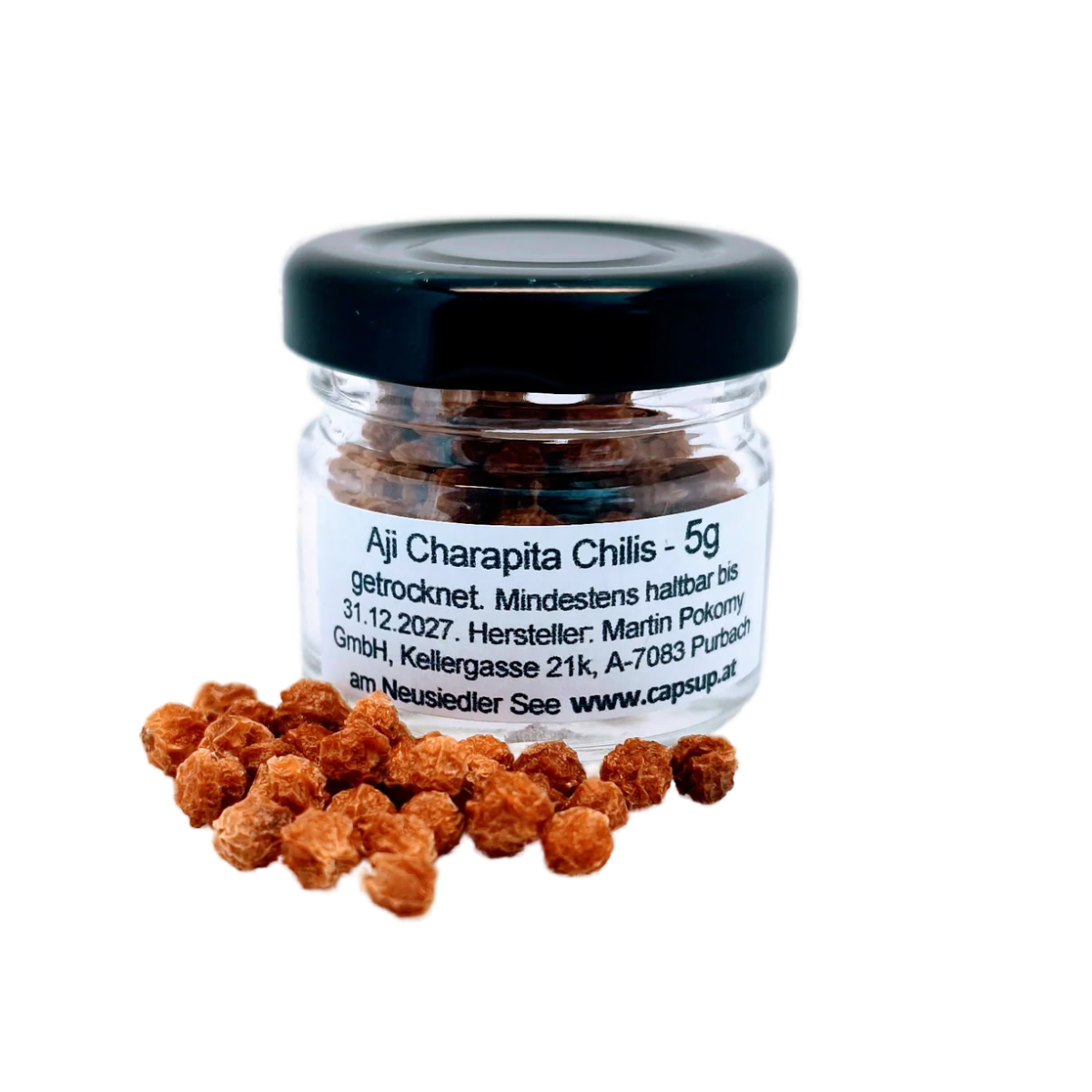 Aji Charapita getrocknet, ganze Früchte