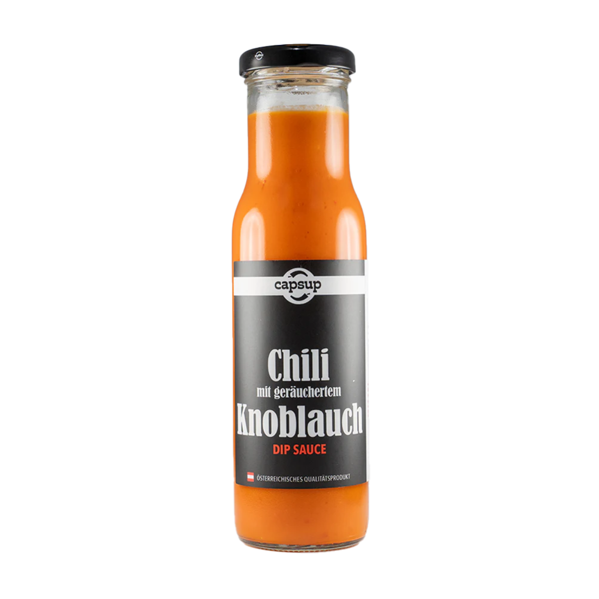 Chilisauce mit geräuchertem Knoblauch