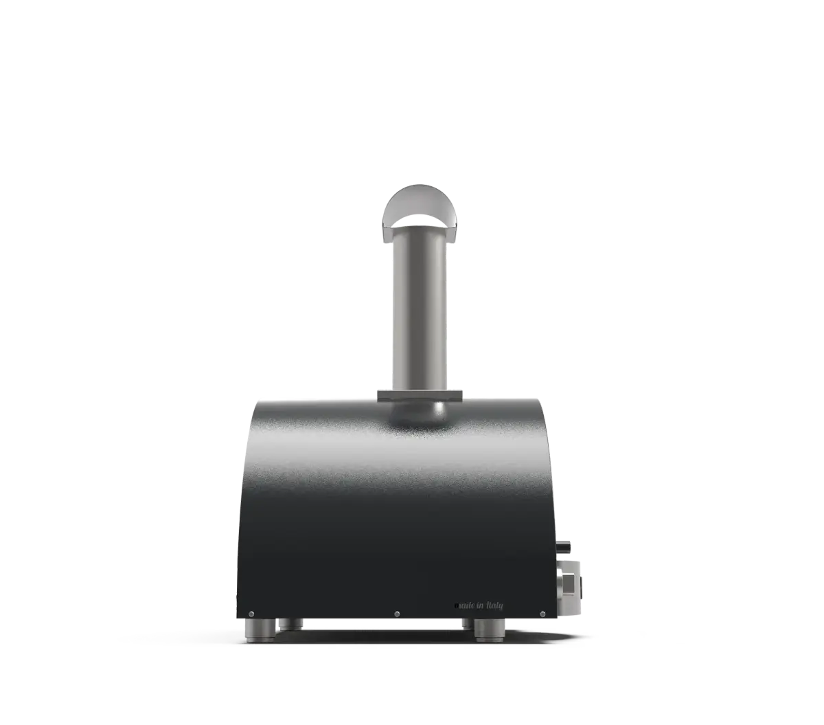 Alfa Forni Classico 2 Pizze Schiefer Grau