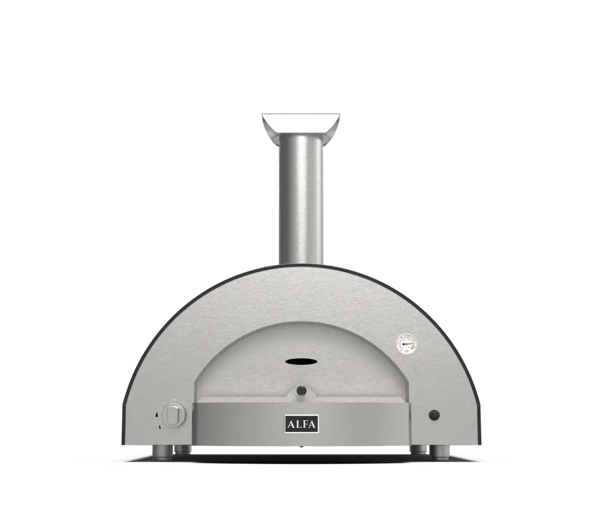 Alfa Forni Classico 4 Pizze Schiefer Grau
