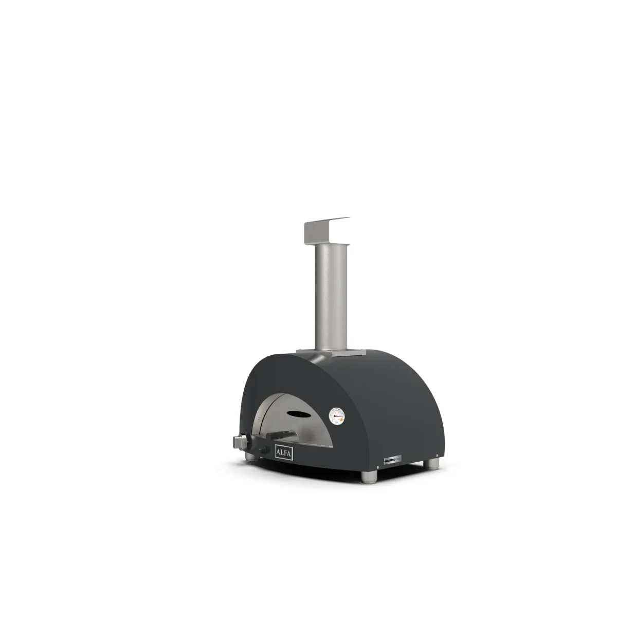 Alfa Forni Moderno 1 Pizza Schiefer Grau