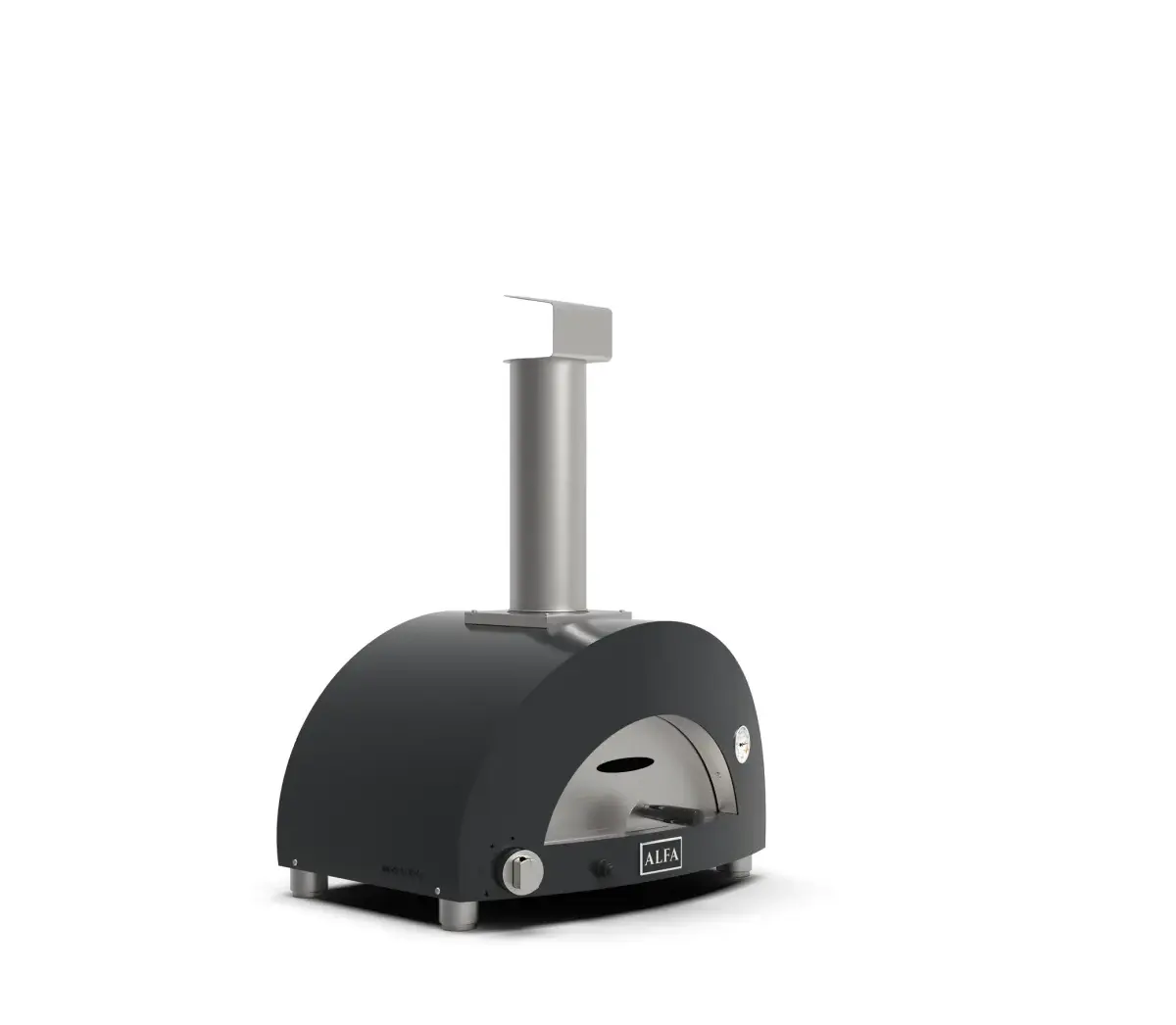 Alfa Forni Moderno 1 Pizza Schiefer Grau