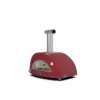 Alfa Forni Moderno 3 Pizze Holz Antik Rot