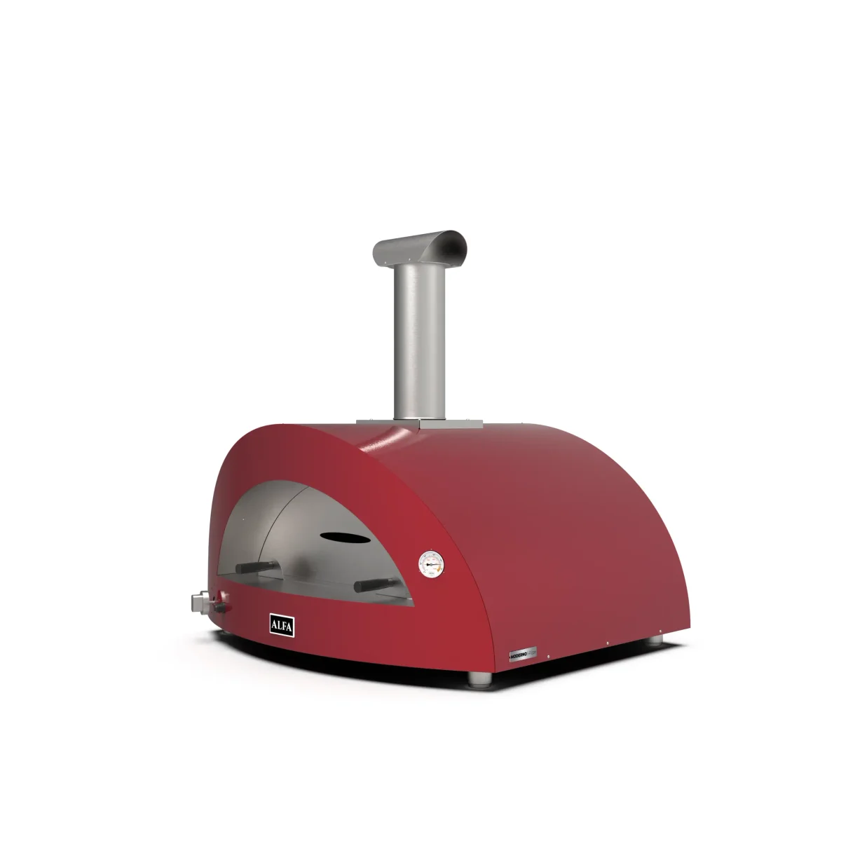 Alfa Forni Moderno 5 Pizze Antik Rot