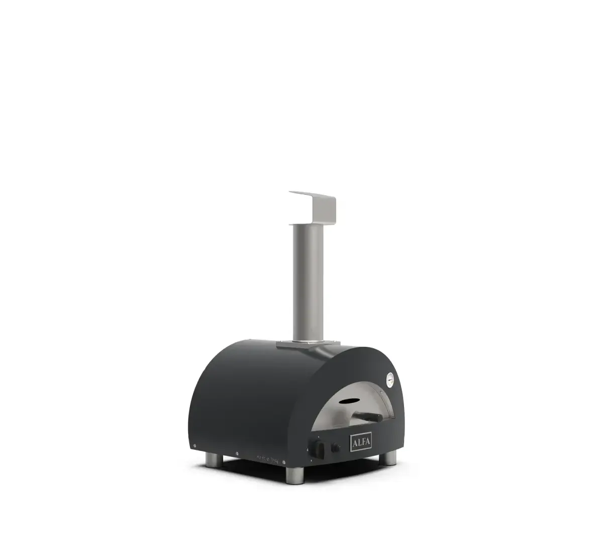 Alfa Forni Moderno Portable Schiefer Grau