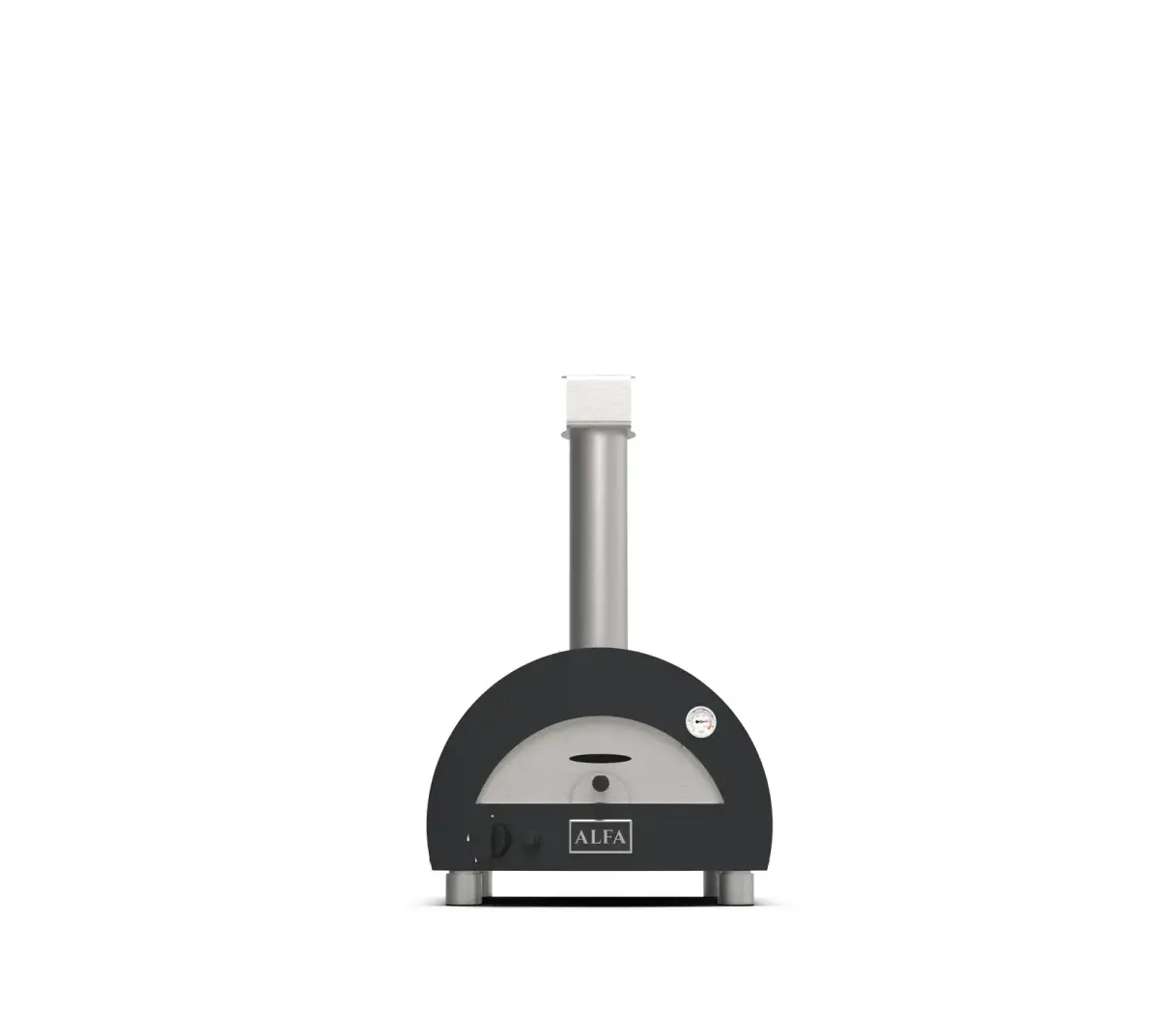 Alfa Forni Moderno Portable Schiefer Grau