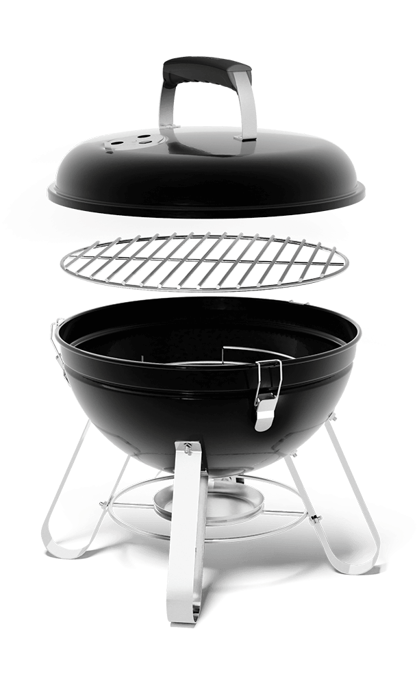 NK14 Holzkohle Kugelgrill tragbar, Ø37cm