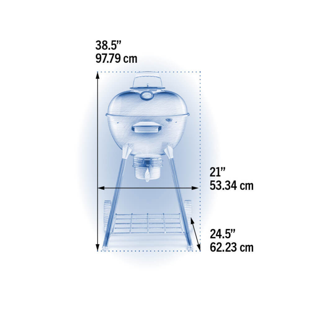NK Holzkohle Kugelgrill, Ø47cm