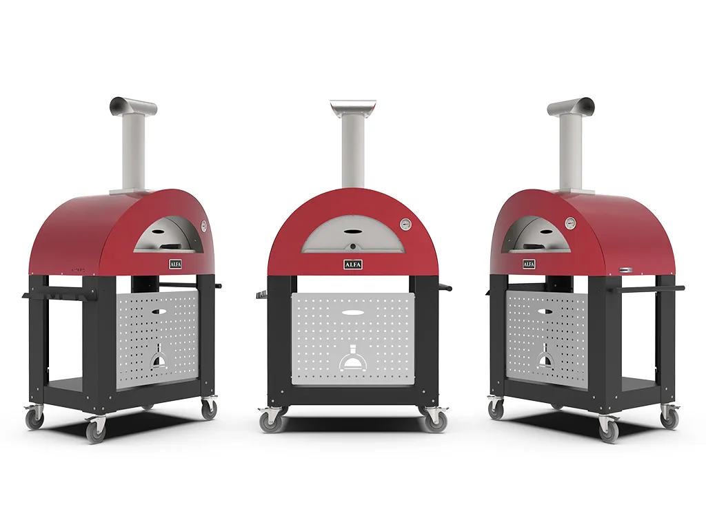 Alfa Forni Moderno 2 Pizze ofen mit GESTELL