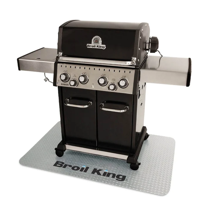 Alternative view of Grillmatte klein - Silber